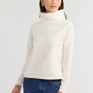 Dudley Stephens Cream Cowl Neck Sweater Ivory White Small